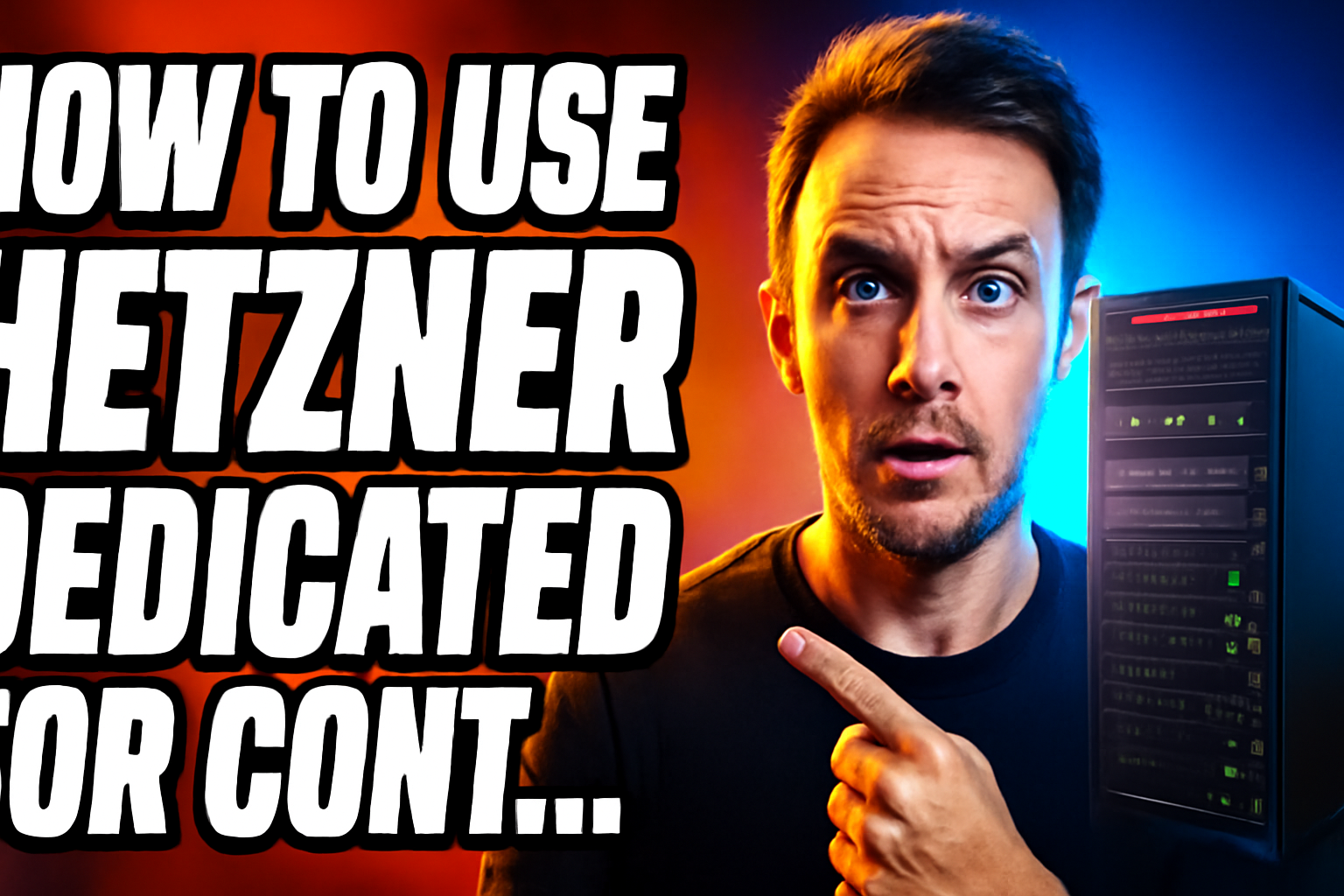 How to Use Hetzner Dedicated for Content Creation