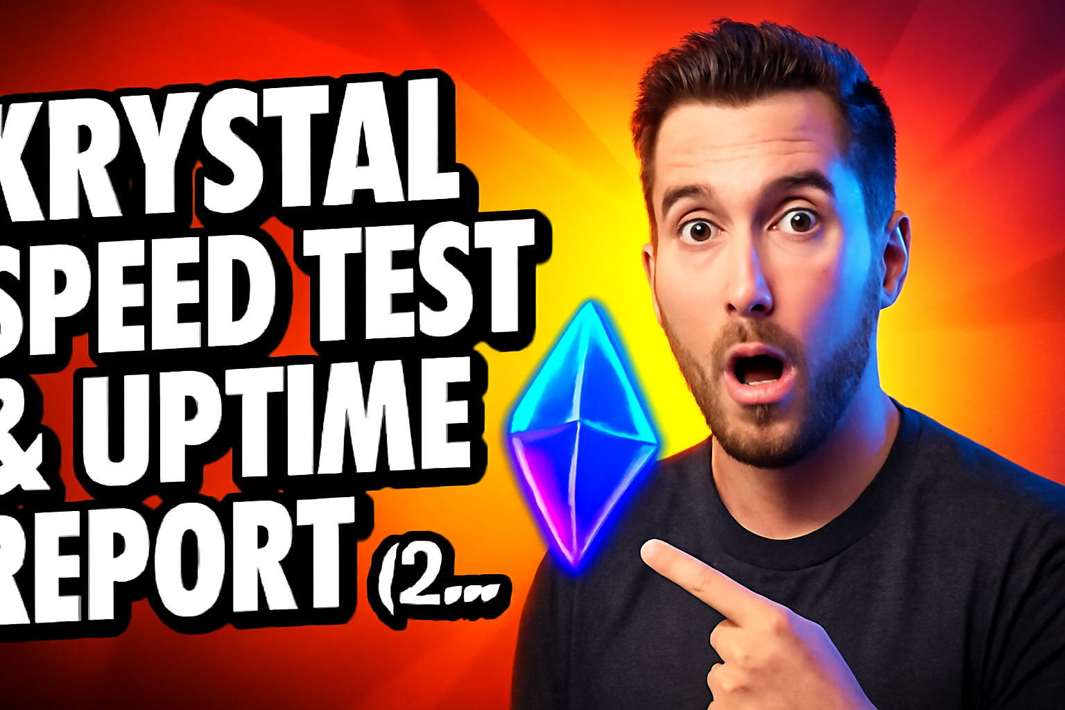 Krystal Speed Test & Uptime Report (2026)